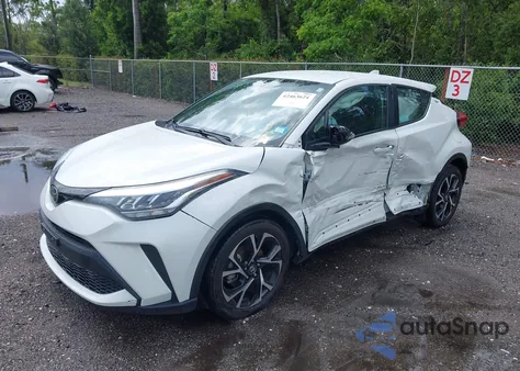 2021 Toyota C-Hr Xle z USA, uszkodzony, nr VIN NMTKHMBXXMR135393